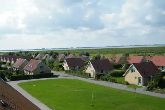 Bovenaanzicht Villa Vakantiepark IJsselhof